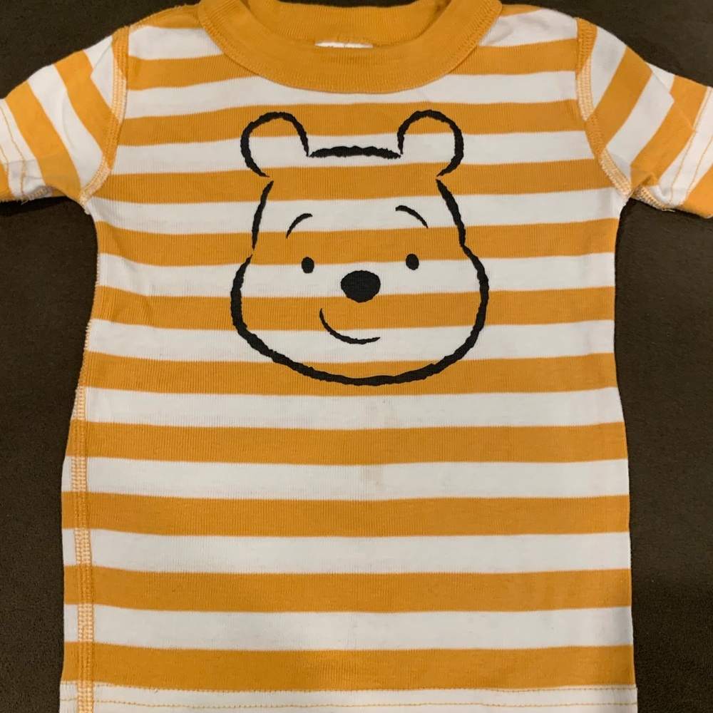 Hanna Andersson Pooh short john pajamas